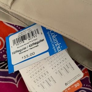 Khaki Columbia Cargo Pants